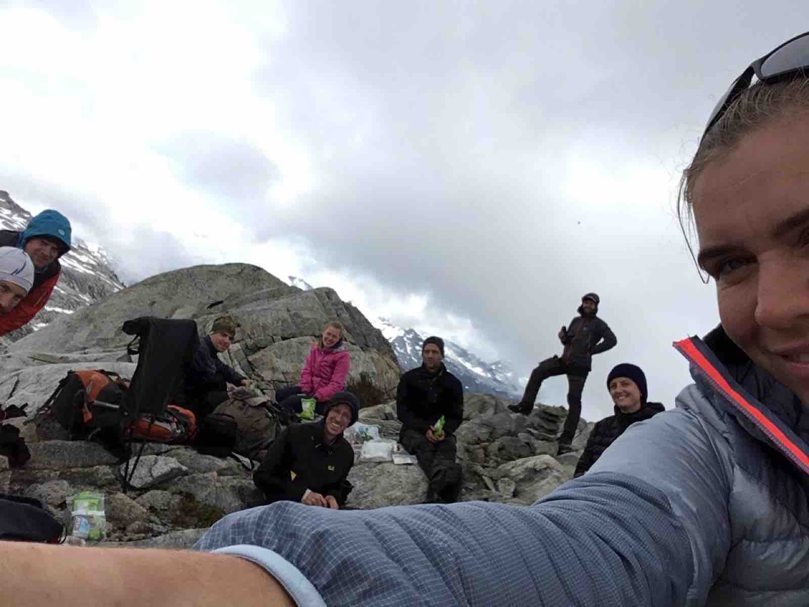 Nach der Messe auf der Tzoonie Ridge